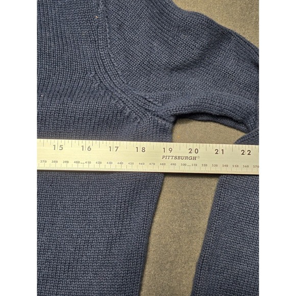 Vineyard Vines Cardigan Sweater Tunic Knit Longline Pockets Button Up Medium - Picture 7 of 7